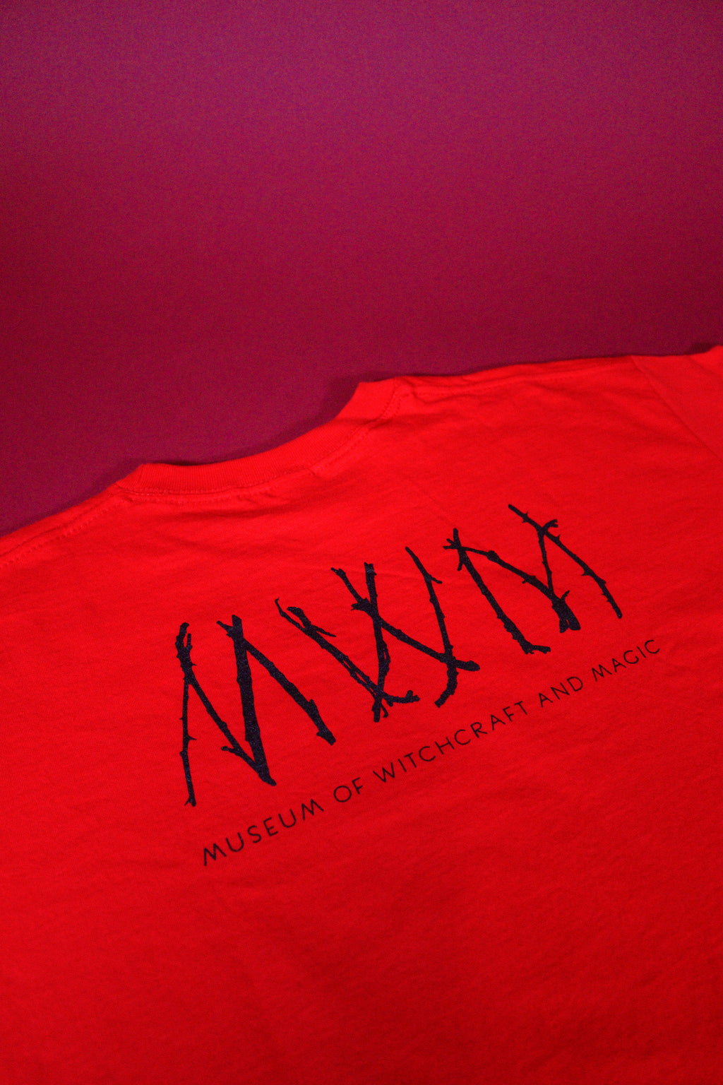 Devils Feast Woodcut Red Tshirt