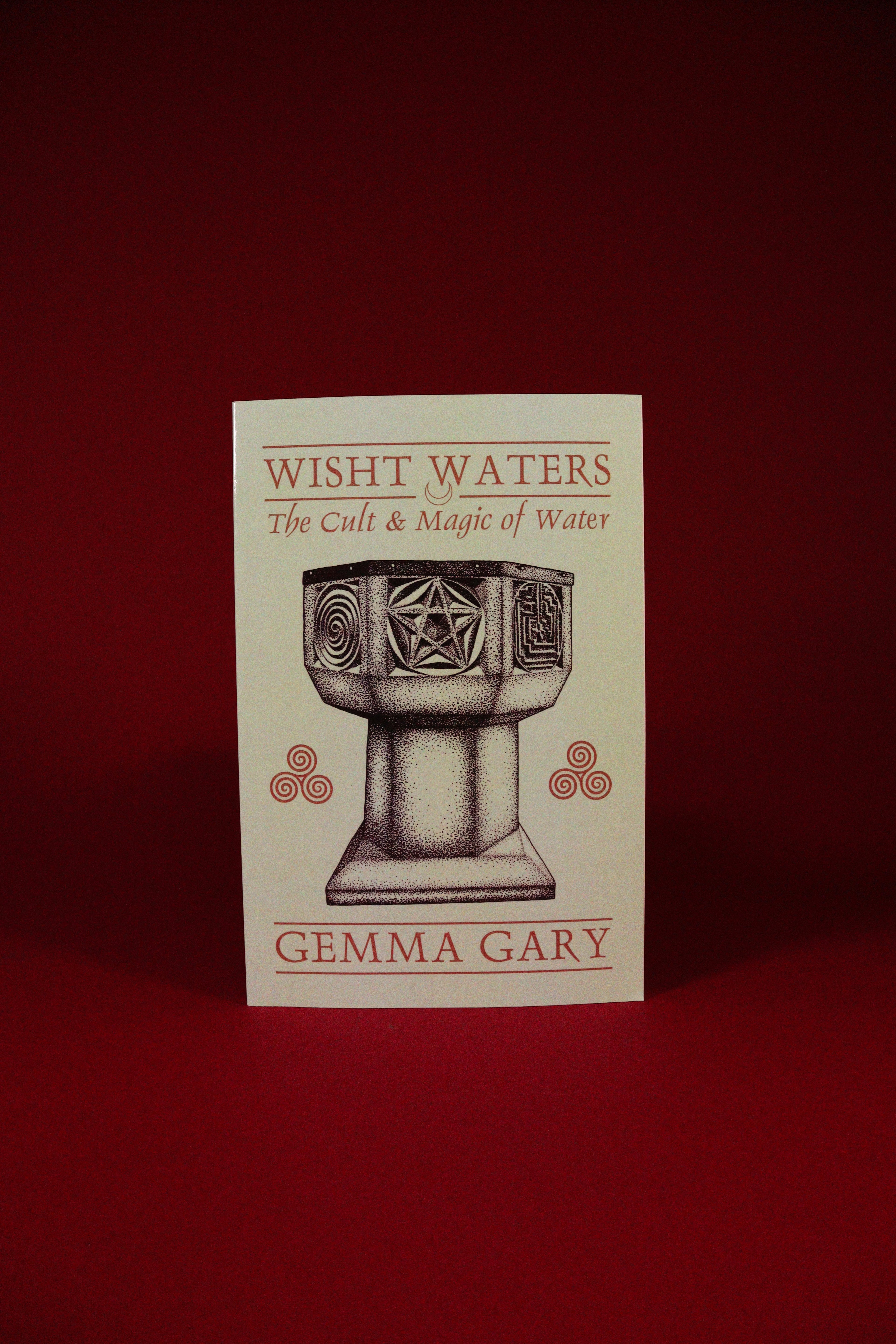 Book cover of 'Wish T Waters' by Gemma Gary on a red background
