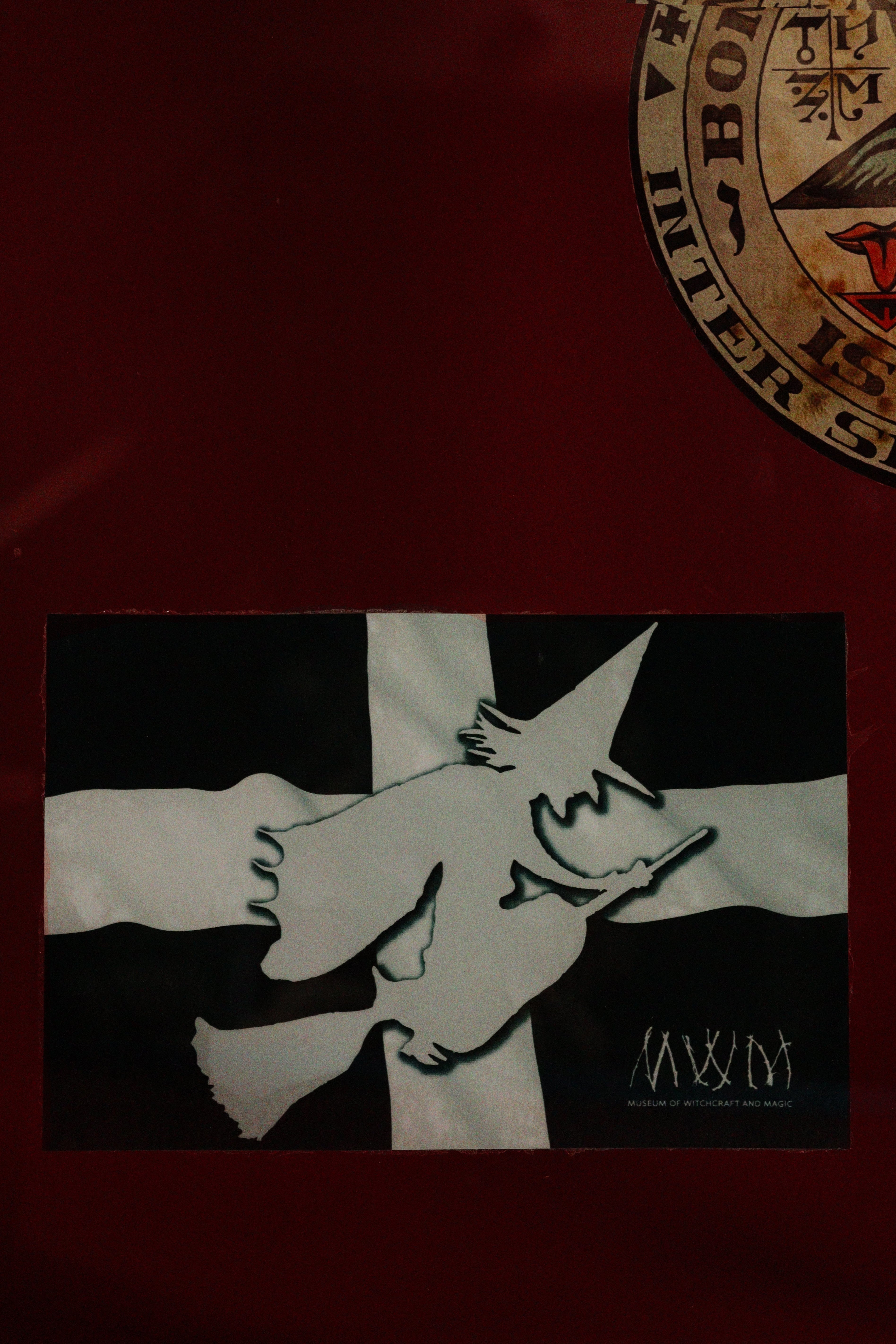Cornish Witch Car Sticker