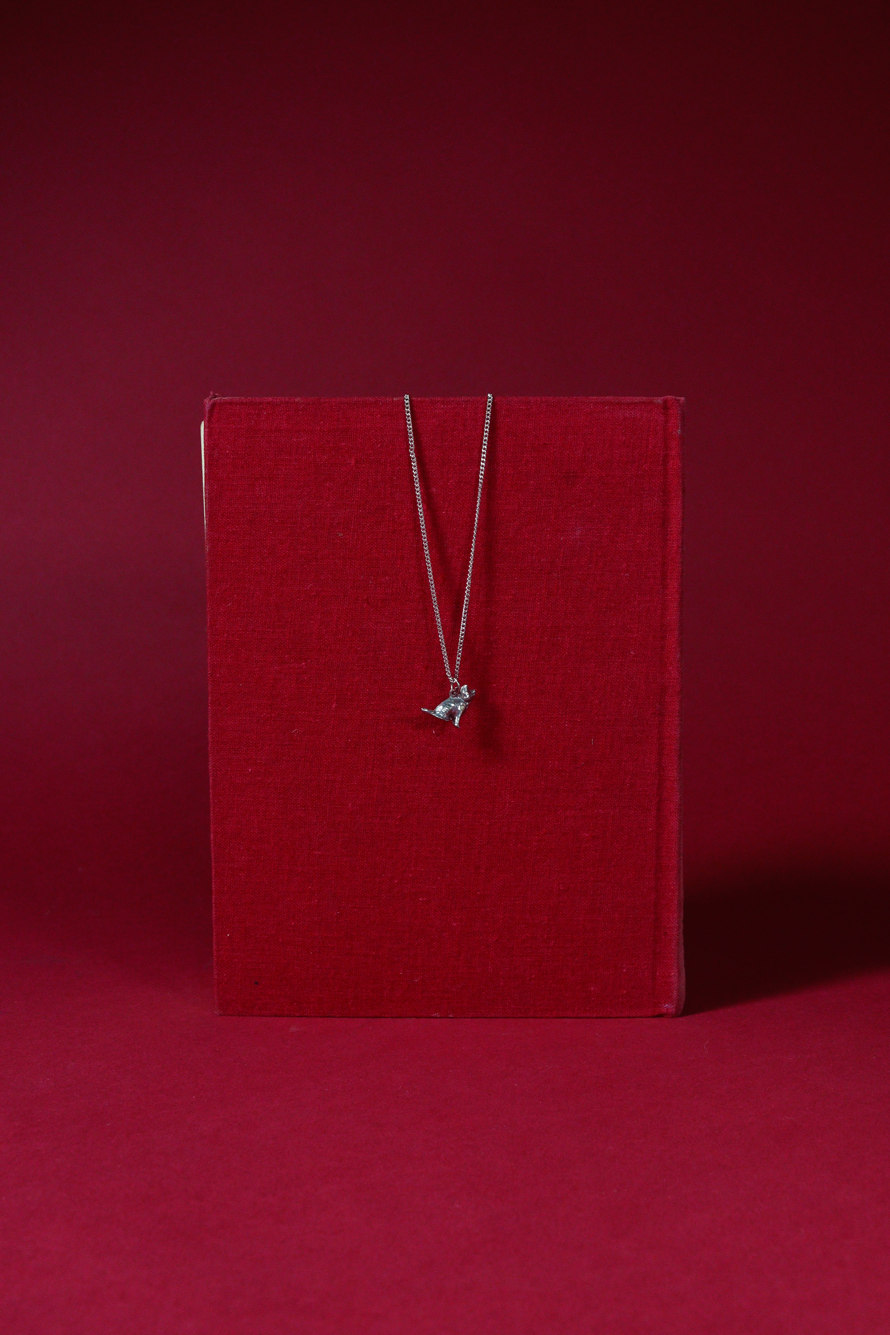 Lucky Cat Charm Pendant