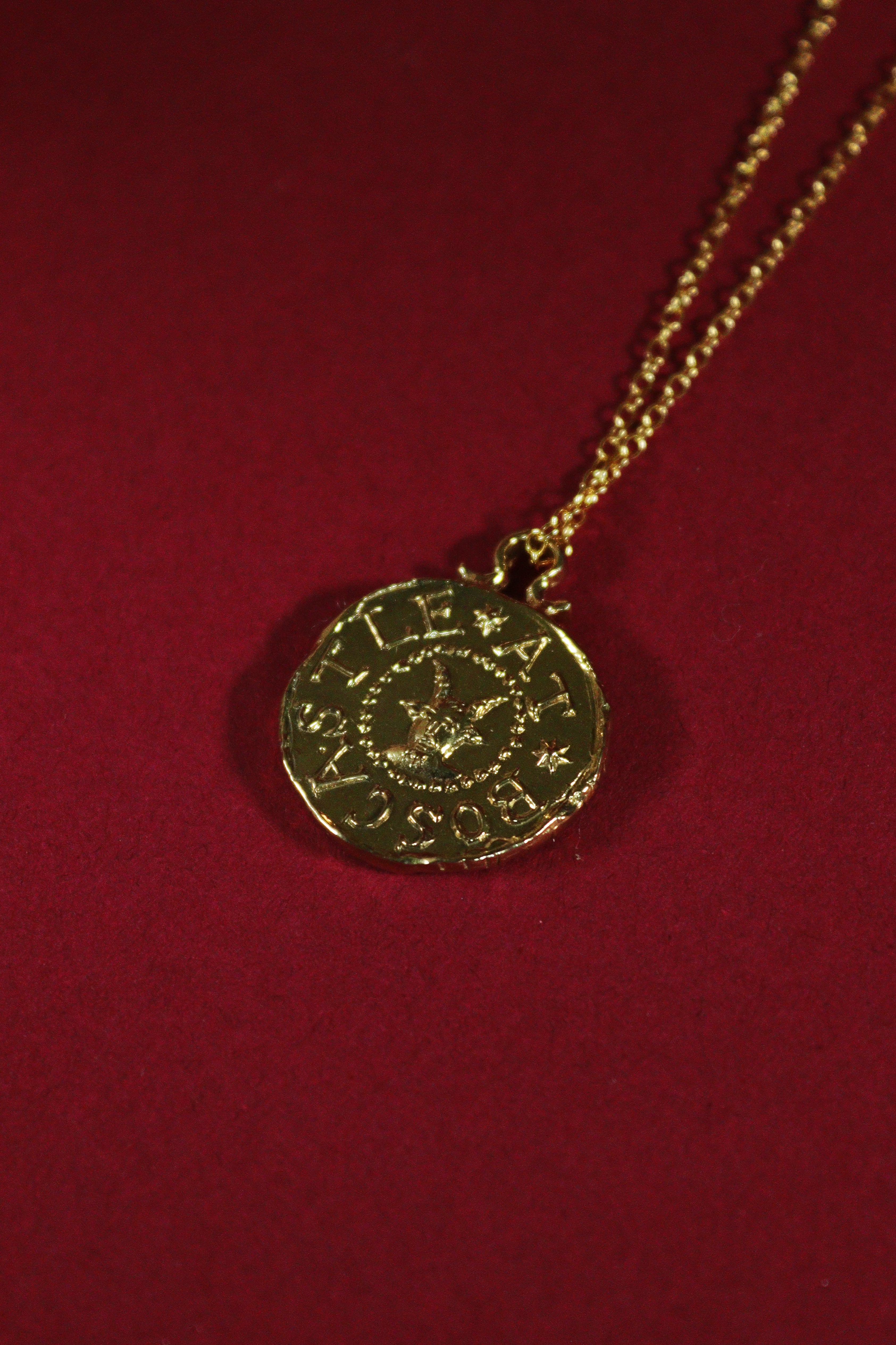 Studio Rua Bronze Coin Necklace
