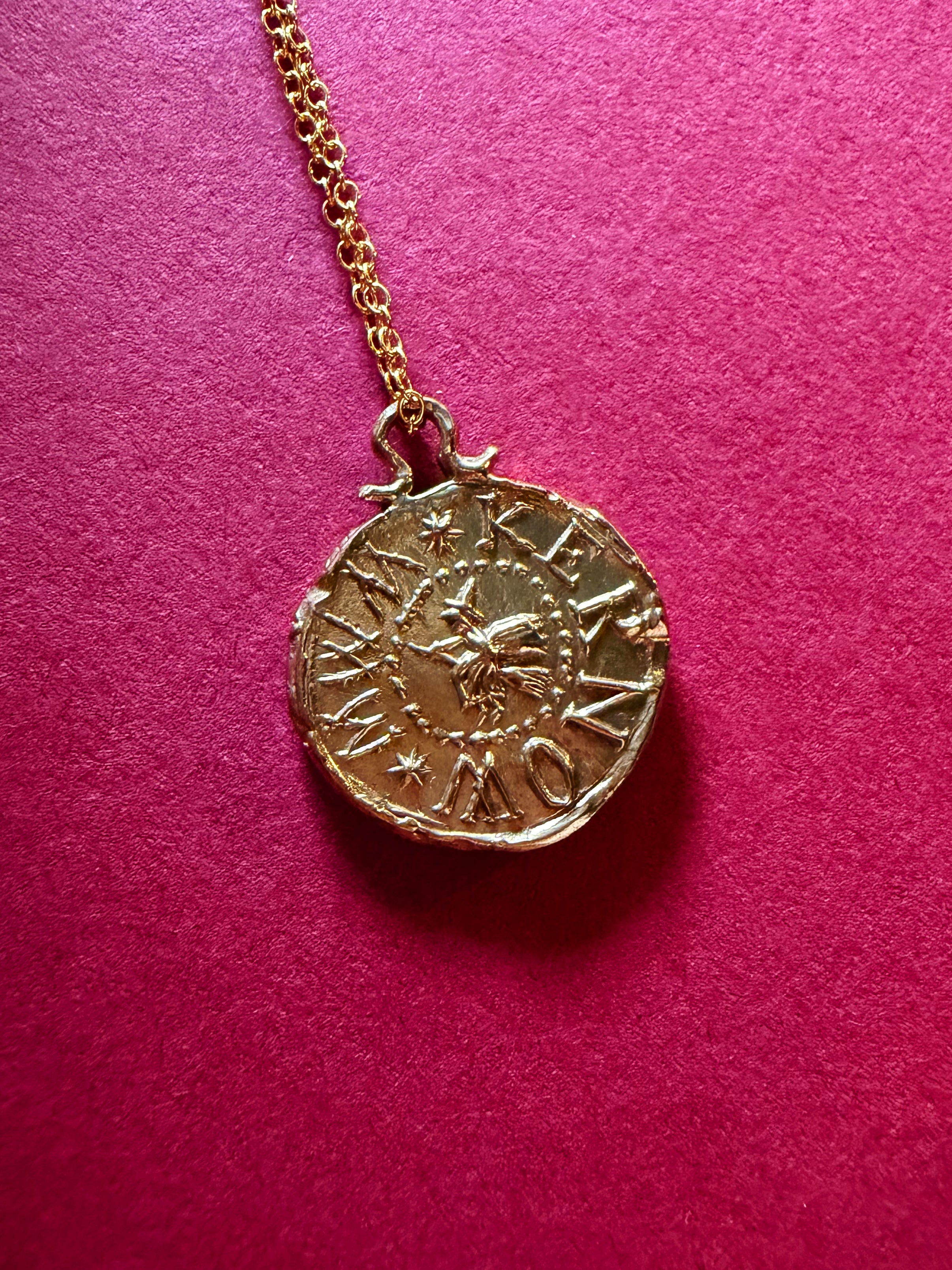 Studio Rua Bronze Coin Necklace
