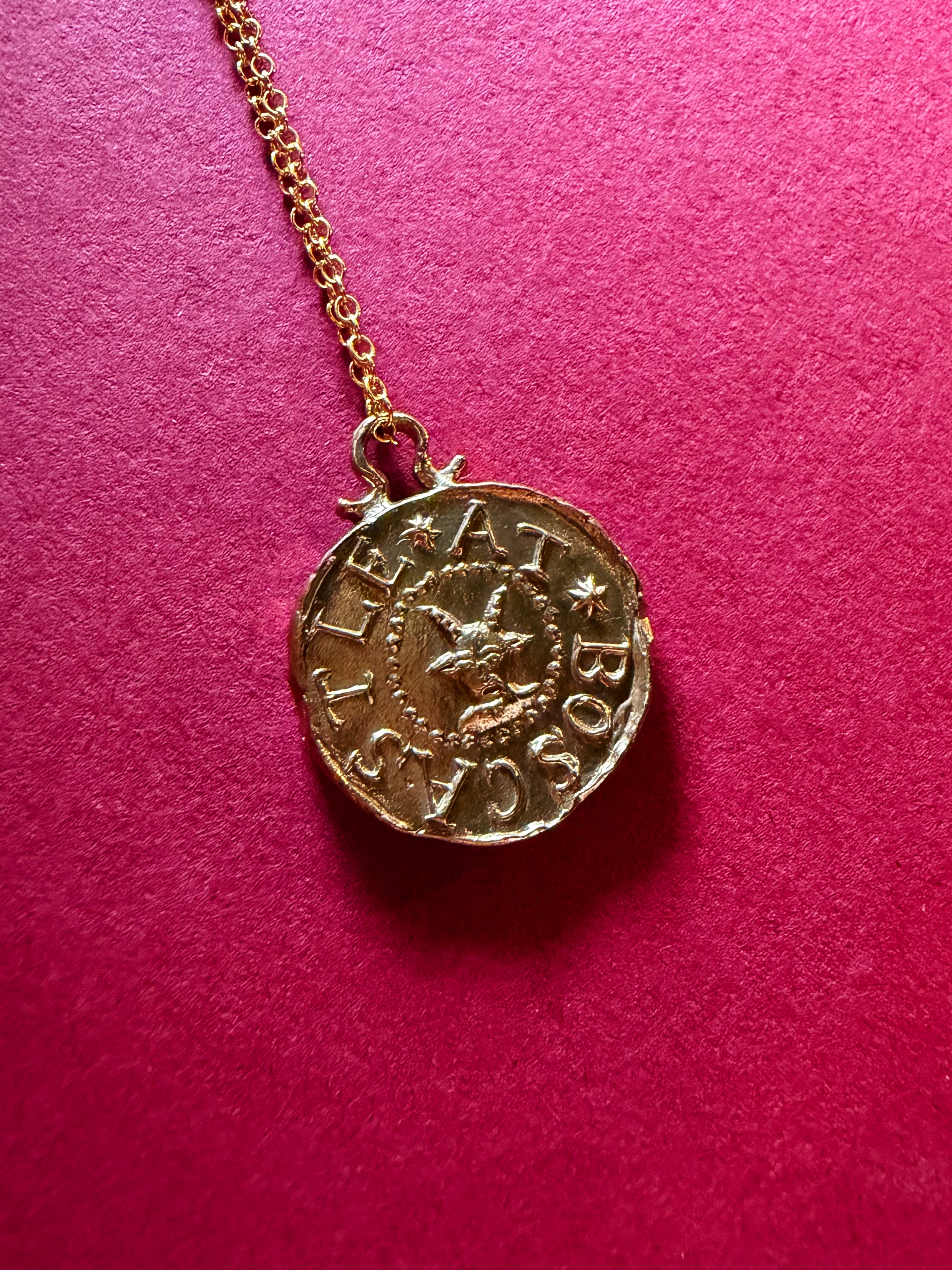 Studio Rua Bronze Coin Necklace