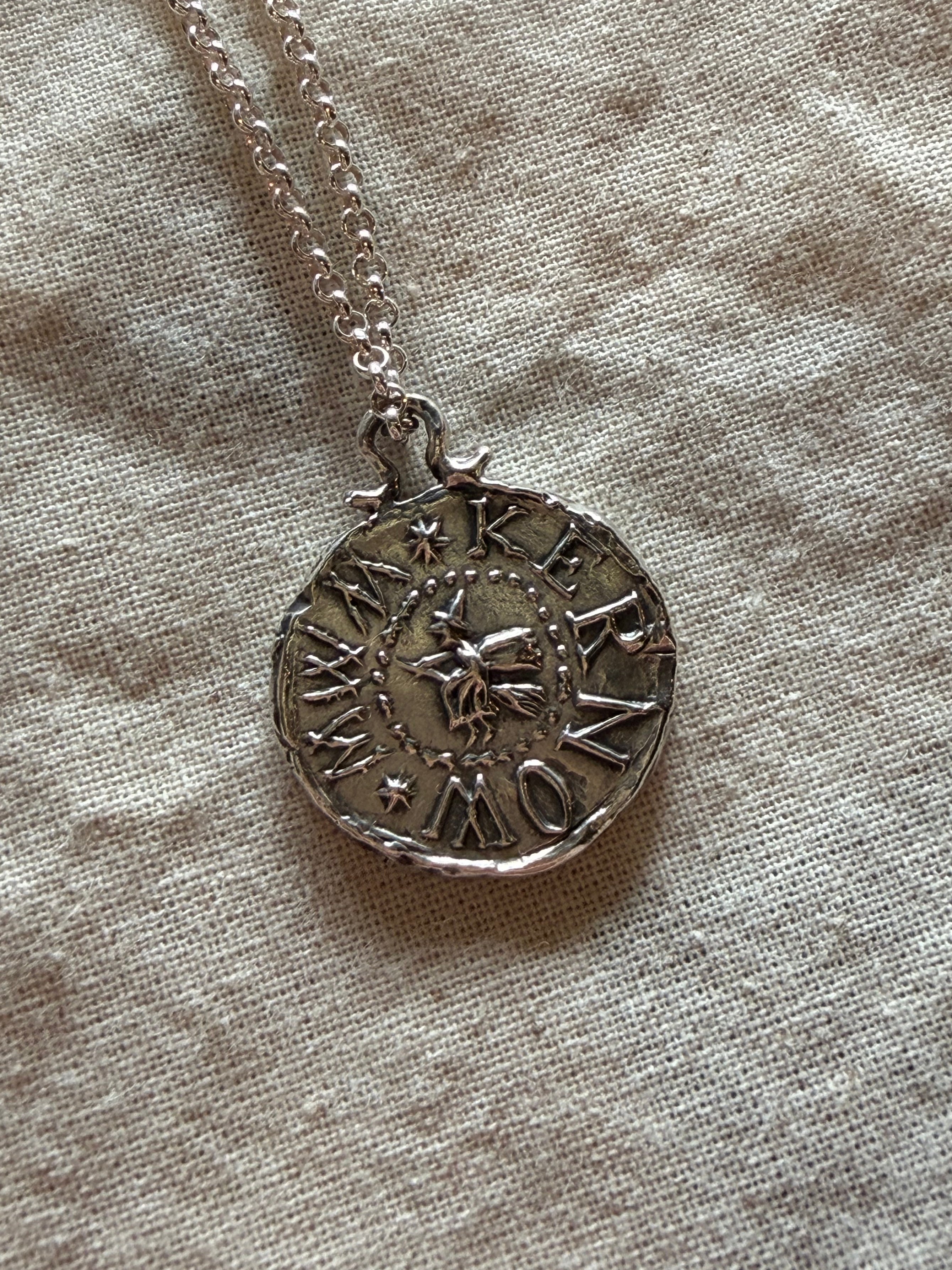 Studio Rua Silver Coin Necklace