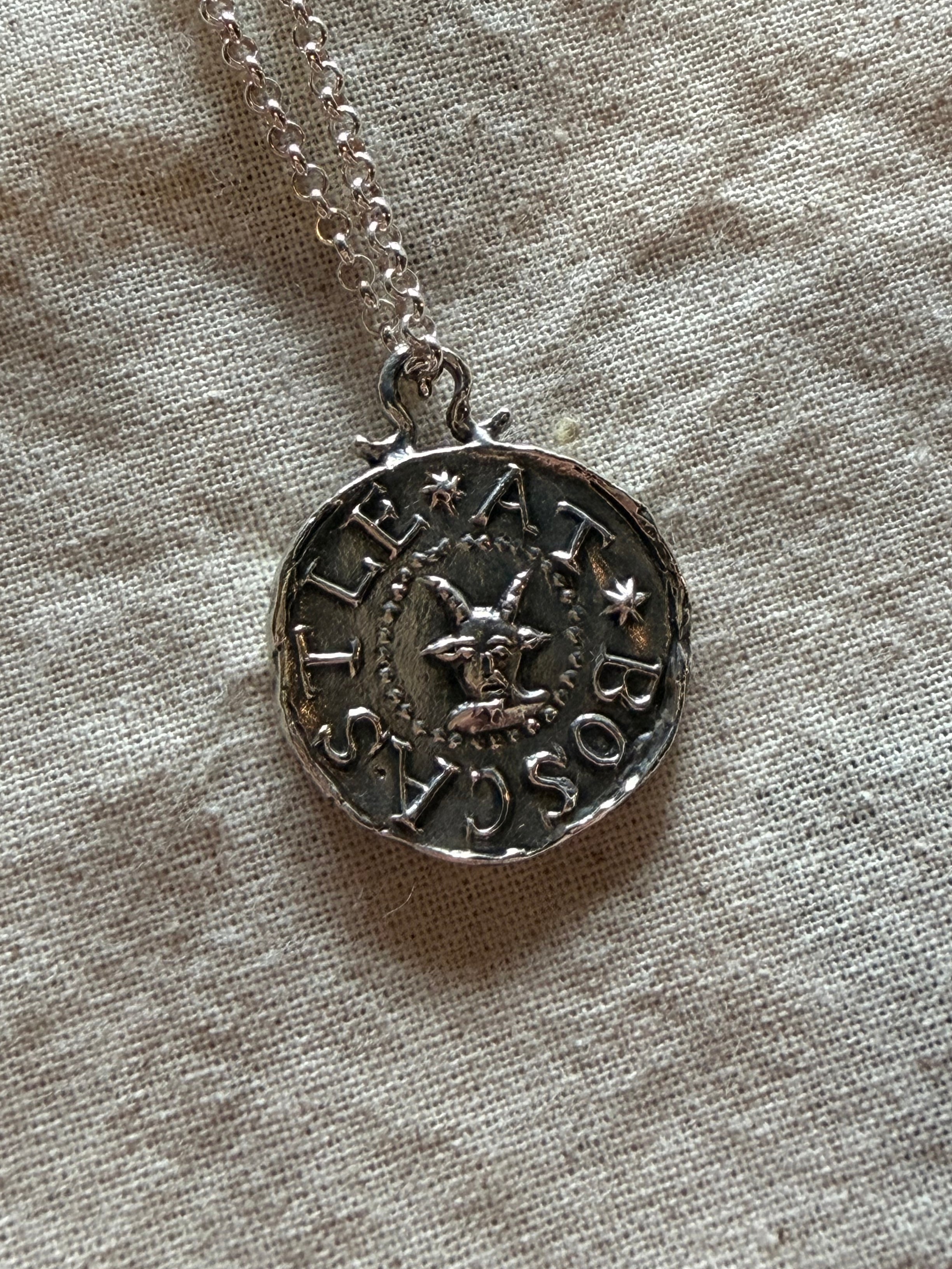 Studio Rua Silver Coin Necklace