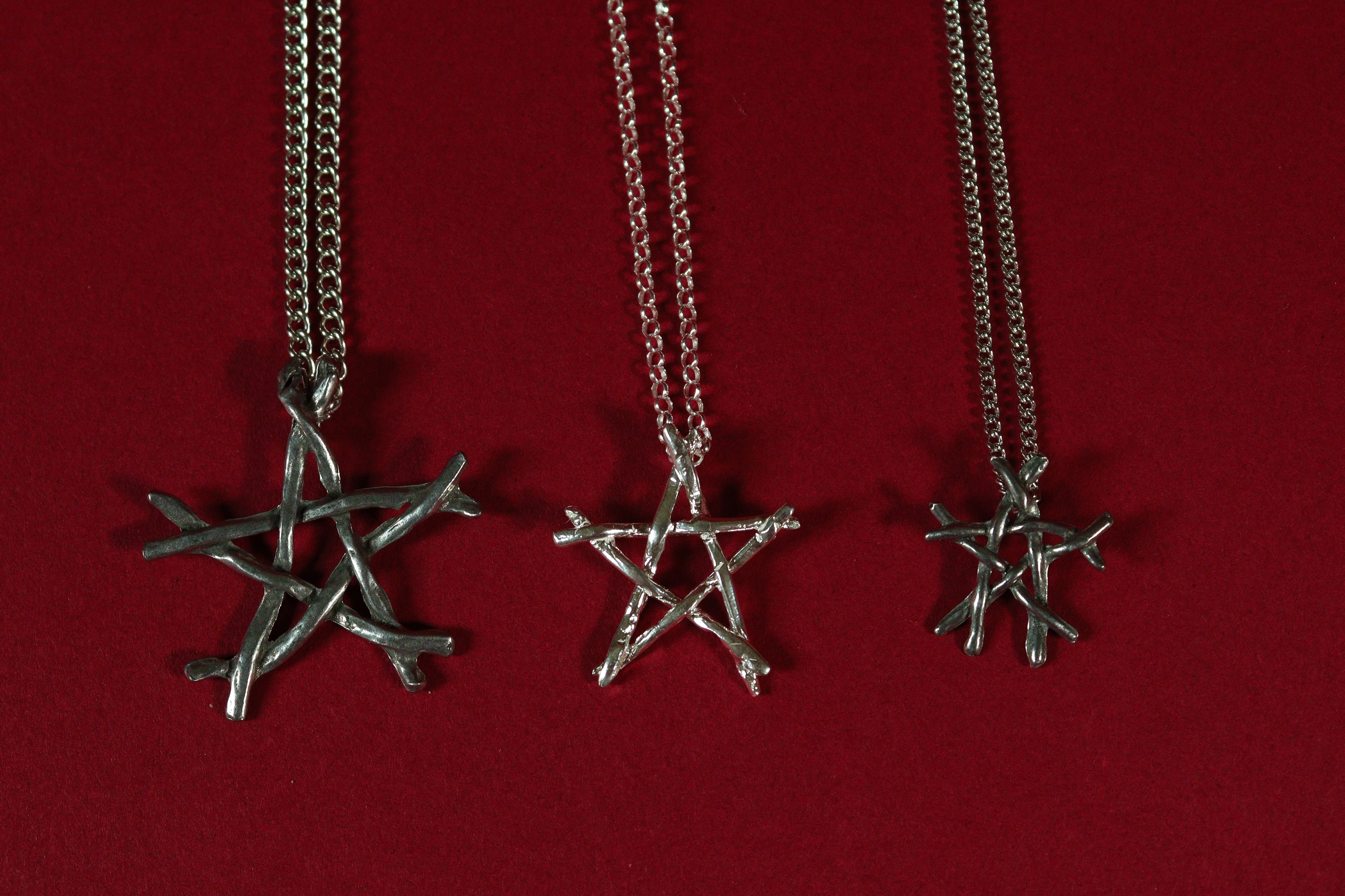 Silver Twig Pentacle